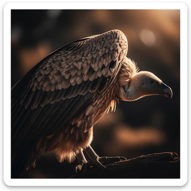 Vulture sticker