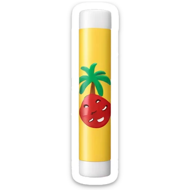 Summer Fridays lip balm sticker