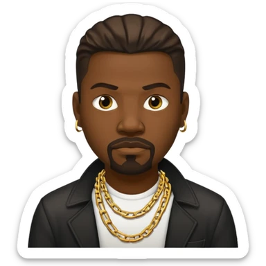 Gangster street king sticker