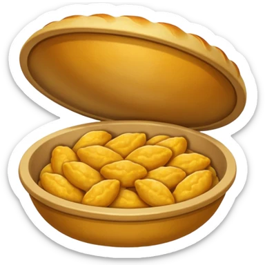 genera un emoji de migas de pan sticker