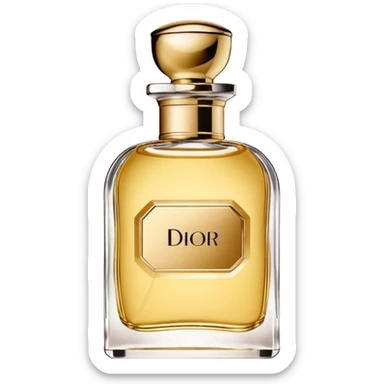 Dior perfume sticker