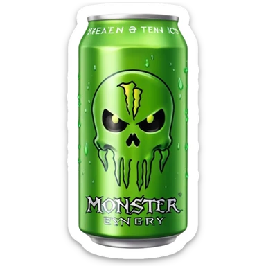 Monster energy drink sticker