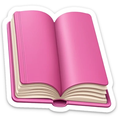 libro rosa sticker