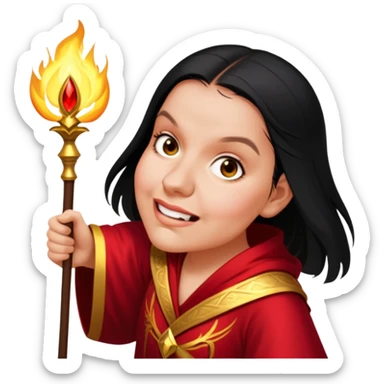 Crimson Spellbinder sticker