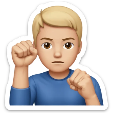 Fight 👋💭 sticker