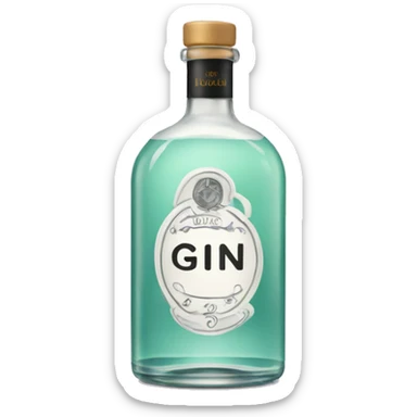 Gin sticker