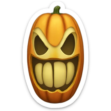 Calabaza of madness sticker