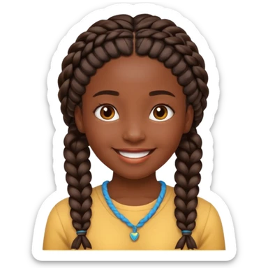 Barca niña Negrita sticker