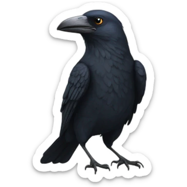 Corbeau sticker
