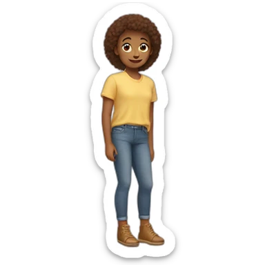 Knees over toes sticker