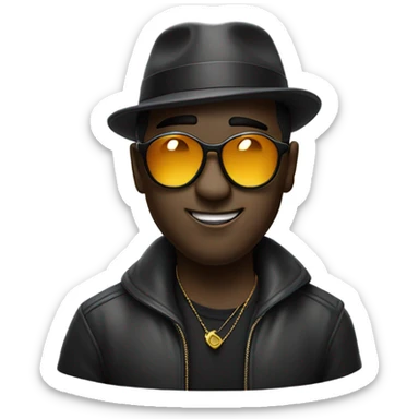 Diddy looking shady sticker