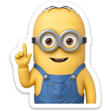Minion sticker