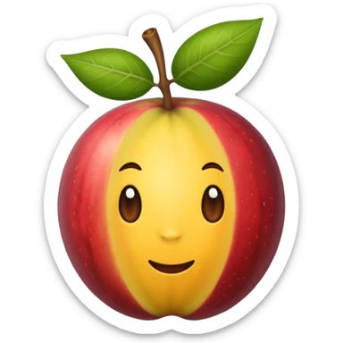 fruit seed sticker