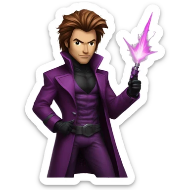 Gambit Xmen sticker