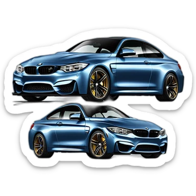 BMW m4 f80 sticker