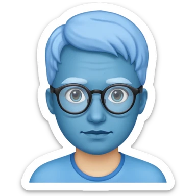 blue tike verifay  sticker