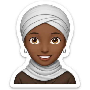 Create gypsy emoji using selfi sticker