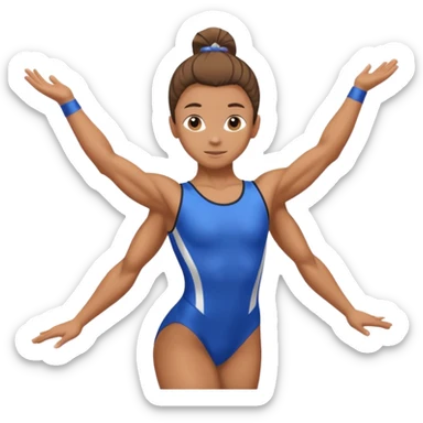 justaucorps gymnastique sticker