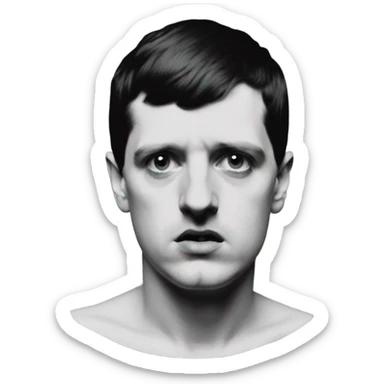 ian curtis sticker