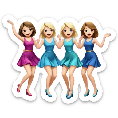 the girls at promoters’ tables dance excitedly on top of the sofas and tables, or they mingle about the room in search of flirtatious encounters, or they just sit there, forming a visual backdrop to the club’s high-status decor. sticker