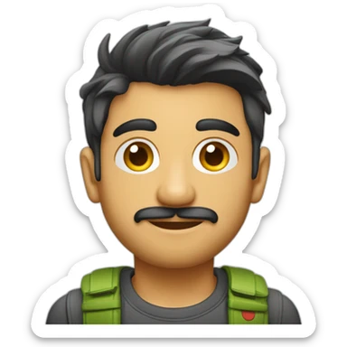 MOHIT BHAGAT GRAPHIC DESIGNER JALANDHAR EMOJI sticker