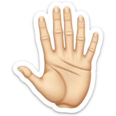 hand jerking sticker