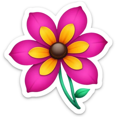 Flower  sticker