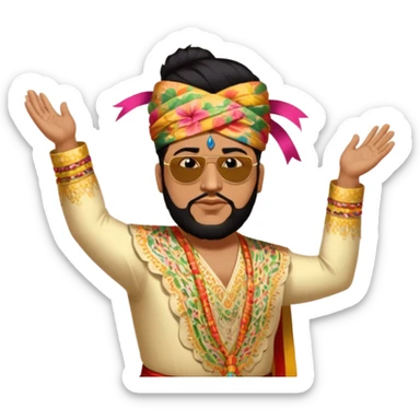 Traditional Dancer sticker