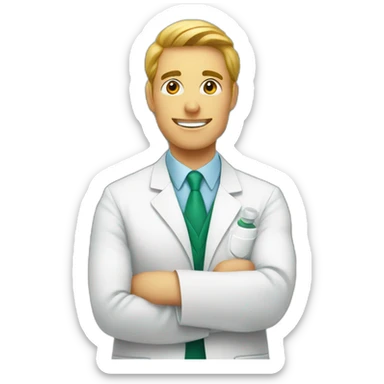 pharmacy logo sticker