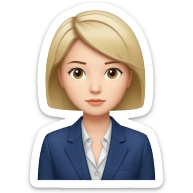 news anchor woman sticker