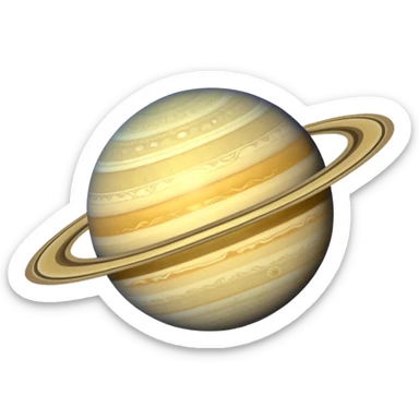 Saturn (planet) sticker