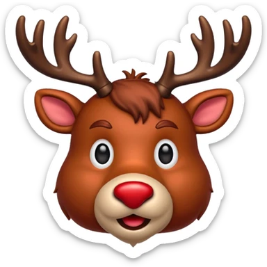 Rudolph The Red Nosed Reindeer sticker
