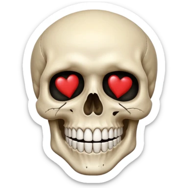 💀😘 sticker