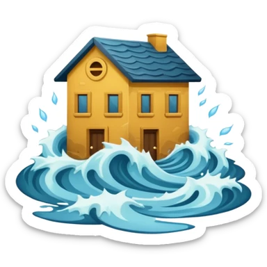 flooding  sticker