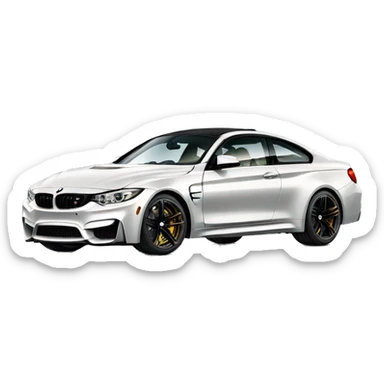 BMW m4  sticker