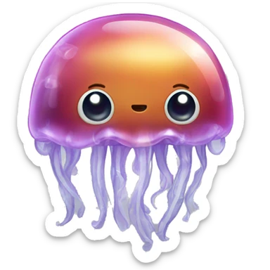 Jelly fish  sticker