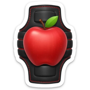 captain's armband of football emoji apple  sticker