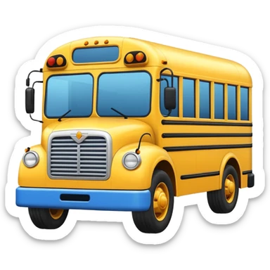 bluebird school bus sticker