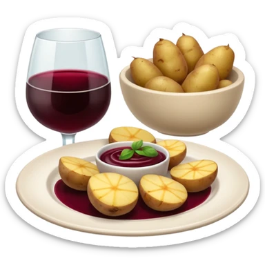 small Spanish tapa dish from Almería with a drink like tinto de verano or beer sticker