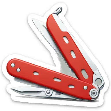 swiss army knife sticker