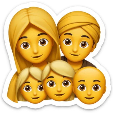  ایموجین از ترکیب قلب و ماه با فرمت pNG  sticker