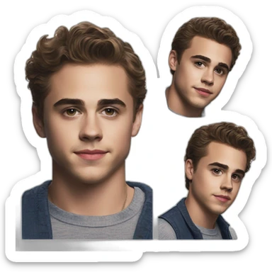 Dacre Montgomery Billy Hargrove stranger things sticker