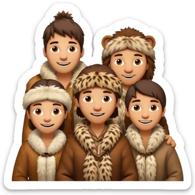 ice age tribe  sticker