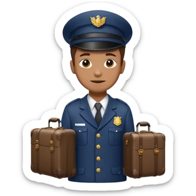 railway porter sticker