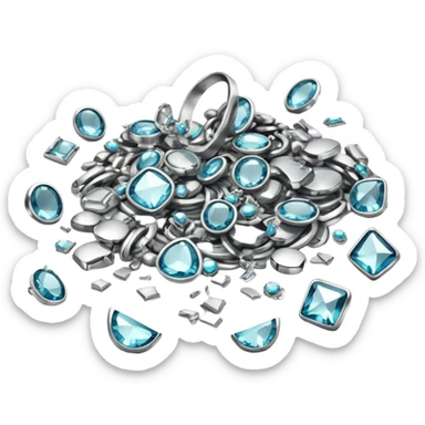 Broken Jewlery sticker