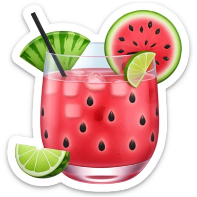 Watermelon Cocktail sticker