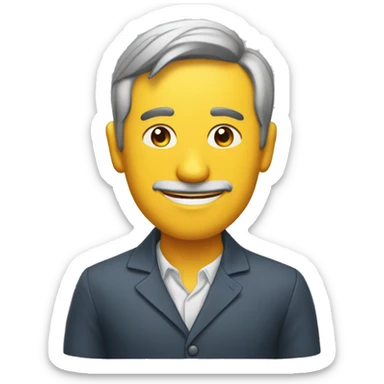 Sol y la palabra "Buenos días" sticker