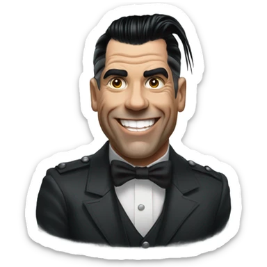 Till lindemann smiling sticker