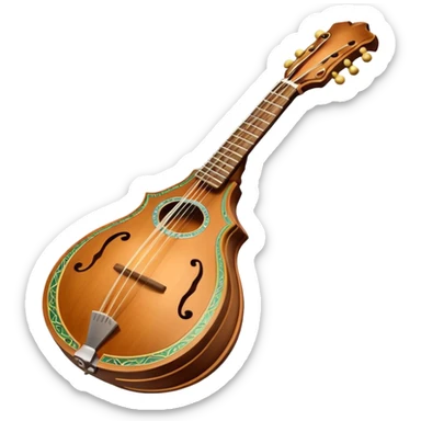 magical mandolin sticker