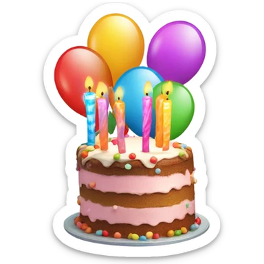 happy birthday sticker